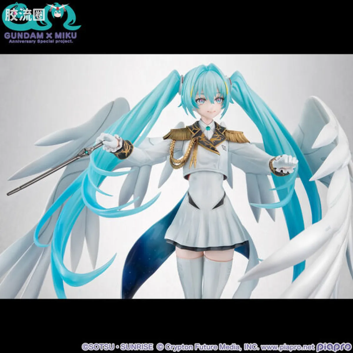 Mega House 手办系列 LUCREA系列 初音未来 × 飞翼零式高达EW - 图片
